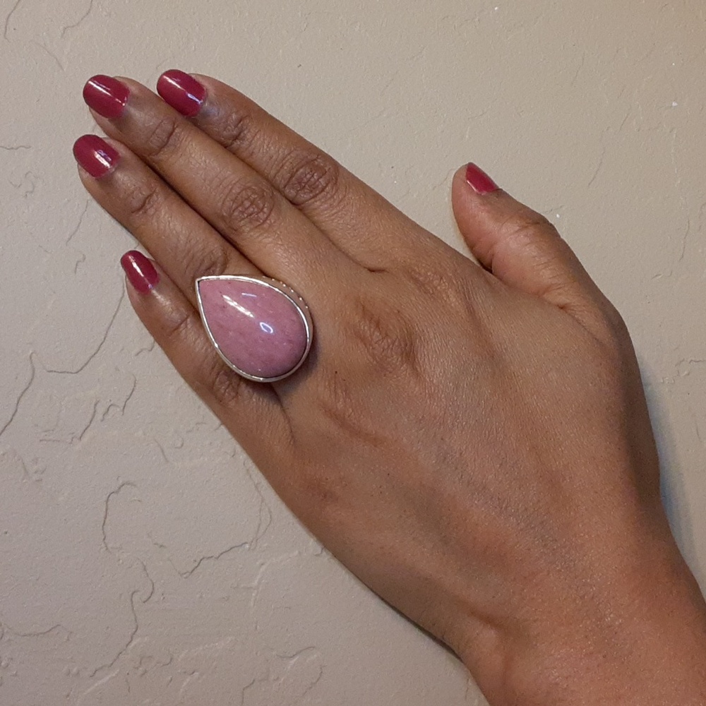 ❤SOLD❤925 Interchangeable magnetic Genuine Gemstones Ring. - Picture 6 of 17